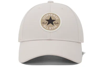 Converse Chuck Patch Baseball Cap 'beige' In Gray