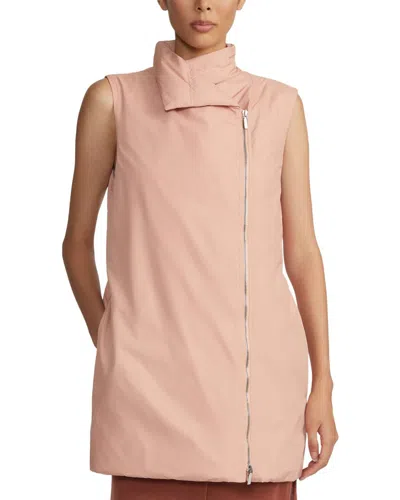 Lafayette 148 New York Stand Collar Down Vest In Multi