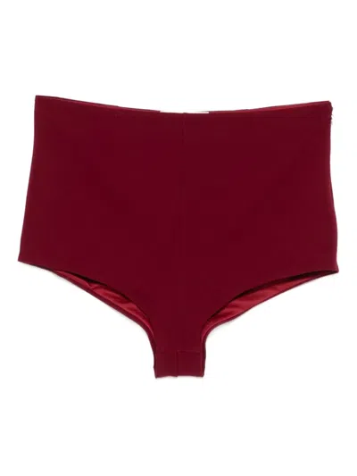 Aniye By Sienna High-waisted Shorts In Red