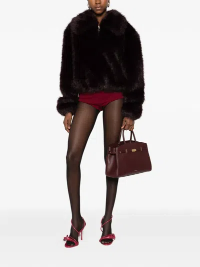 Aniye By Sienna High-waisted Shorts In Red