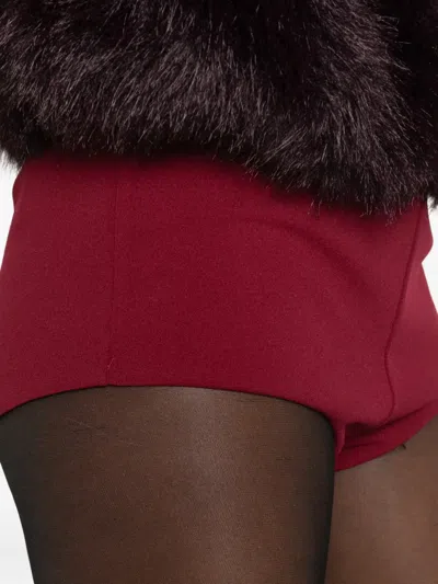 Aniye By Sienna High-waisted Shorts In Red