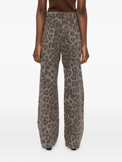 Aniye By Lizzy Animal-print Trousers In Multi