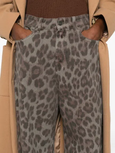 Aniye By Lizzy Animal-print Trousers In Multi