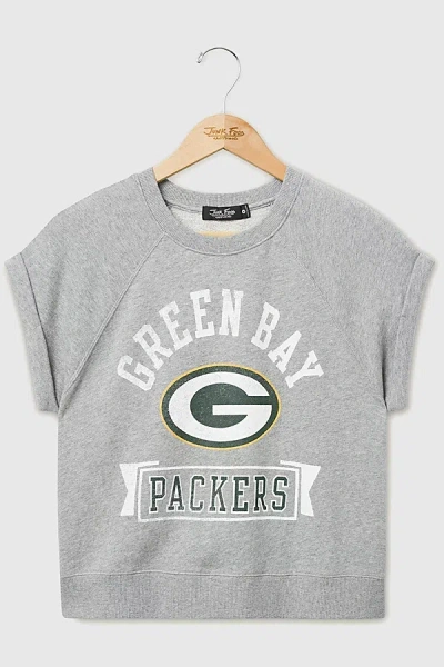 Junk Food Nfl Raglan Fleece Tank Top In Green Bay Packers, Women's At Urban Outfitters