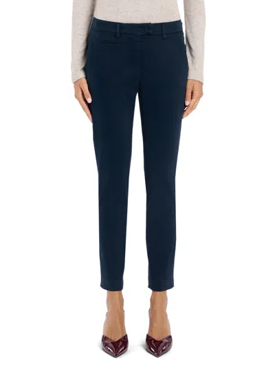 Dondup Belt-loop Trousers In Blue