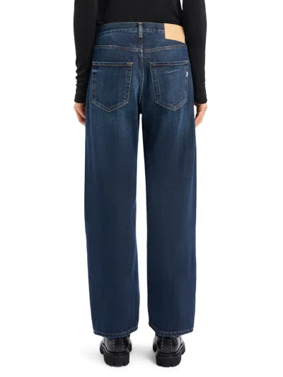 Dondup Button Jeans In Blue