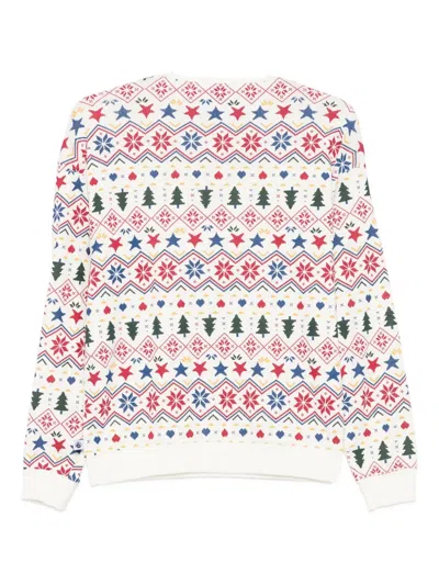 Petit Bateau Patterned Pajama Top In Multi
