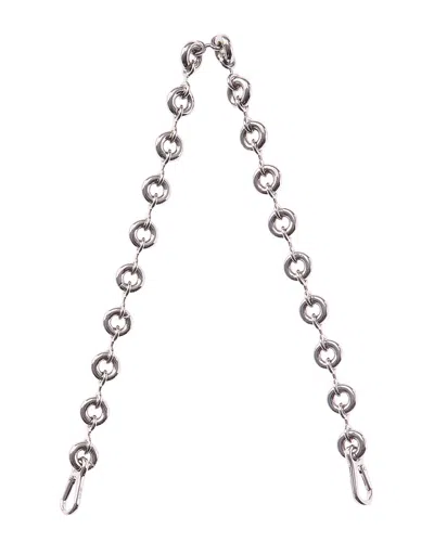 Loewe Short Donut Shoulder Strap In Silver