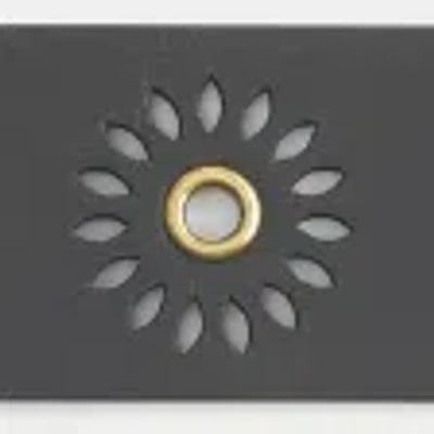 Hollister Sunburst Grommet Vegan Leather Belt In Multi