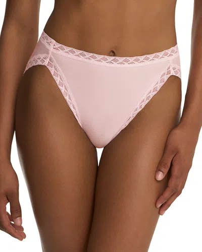 Natori Bliss French Cut Bikinis In Pink