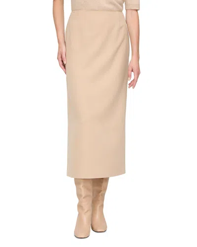 Lafayette 148 Pencil Skirt In Neutral