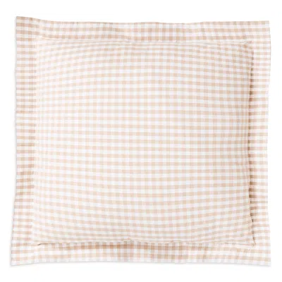 Petite Plume Gingham Sham, Euro In Multi