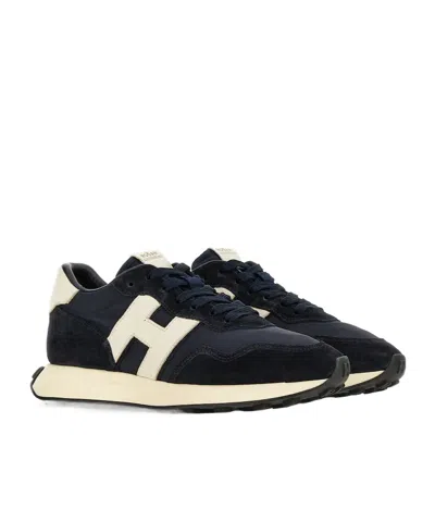 Hogan H601 Logo-detail Sneakers In Multi