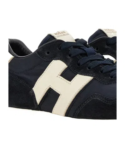Hogan H601 Logo-detail Sneakers In Multi