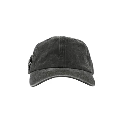 Pre-owned Jungles Angels Cap 'washed Black' | Men's Size Onesize