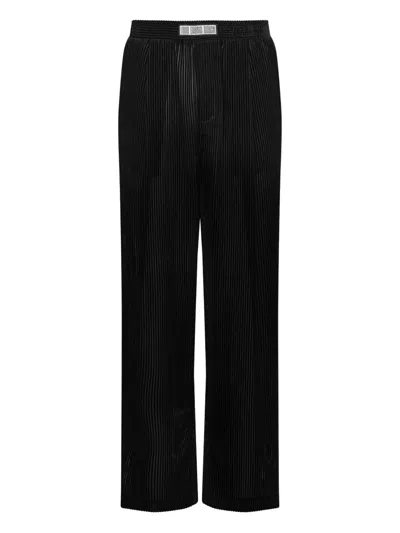 Lgn Louis Gabriel Nouchi Striped Trousers In Black