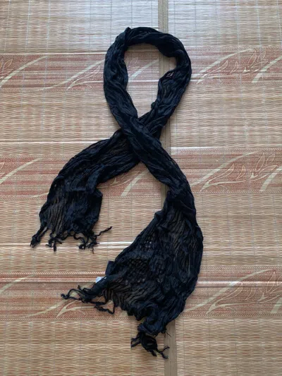 Pre-owned If Six Was Nine Bindingofferscarf Renoma Japanese Vkei Kmrii Styled In Black