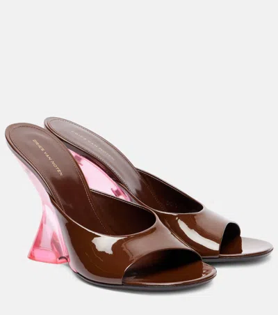 Dries Van Noten Round-toe High-heeled Sandals In Multi