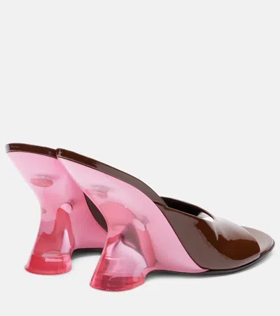 Dries Van Noten Round-toe High-heeled Sandals In Multi