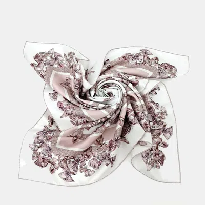Pre-owned Dior Multicolor Silk Scarf