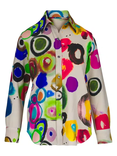 Libertine Jh Gouache Patterned Shirt In Multi