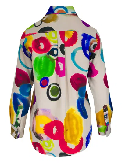 Libertine Jh Gouache Patterned Shirt In Multi