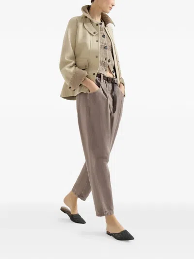 Brunello Cucinelli Five-pocket Trousers In Multi