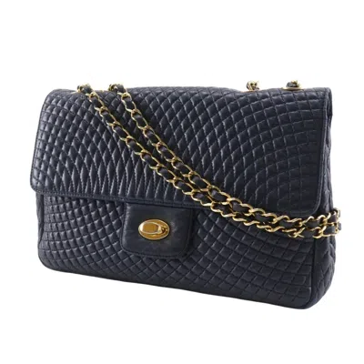 Pre-owned Bally Black Leather Shoulder Bag ()