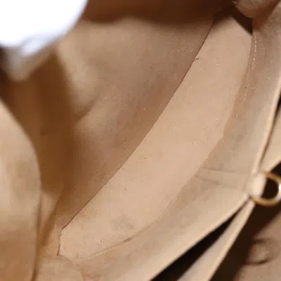 Pre-owned Cartier Trinity Hand Bag Leather Beige Leather Bag () In Sand