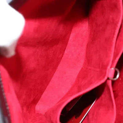 Pre-owned Cartier Trinity Hand Bag Leather Black Leather Bag ()