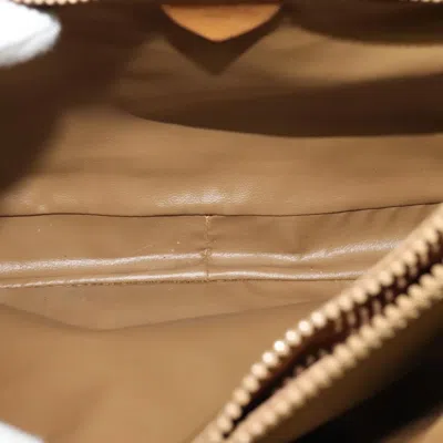 Pre-owned Celine Vintage Macadam Handbag Canvas Beige Canvas Bag () In Sand