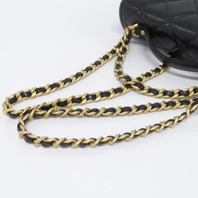 Pre-owned Chanel Black Grained Calfskin Backpack ()