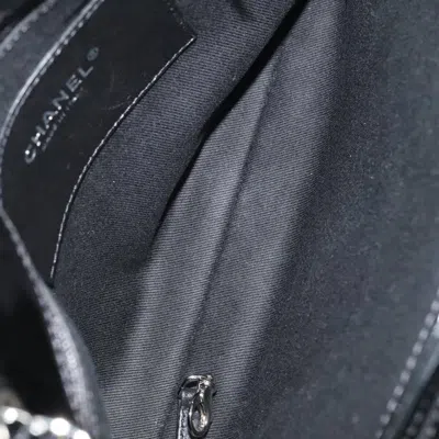 Pre-owned Chanel Bubble Just Mademoiselle Bag Cuir Verni Black Patent_leather Bag ()