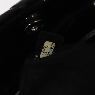 Pre-owned Chanel Bubble Just Mademoiselle Bag Cuir Verni Black Patent_leather Bag ()