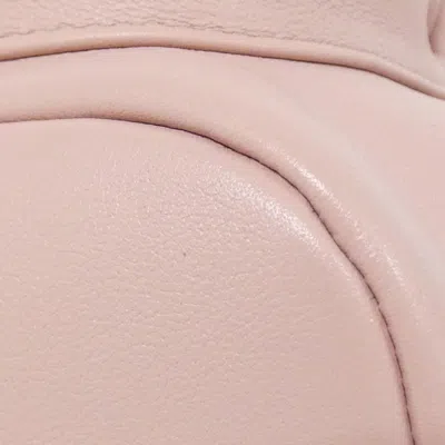 Pre-owned Chanel Pink Leather Backpack ()