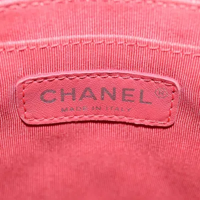 Pre-owned Chanel Urban Spirit Backpack Quilted Lambskin Red Leather Bag ()