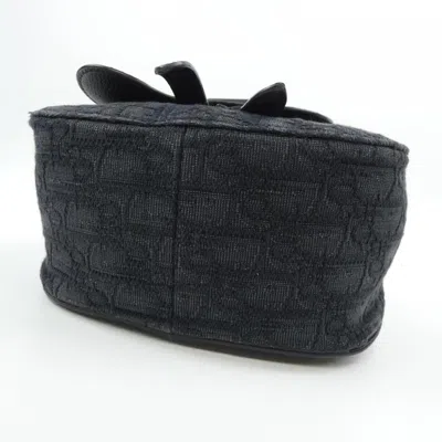 Pre-owned Dior Christian  Black Gray Backpack () In Multi