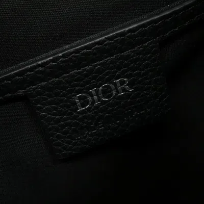 Pre-owned Dior Christian  Black Gray Backpack () In Multi