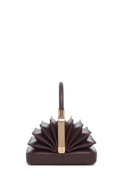 Gabriela Hearst Diana Bag In Bordeaux Nappa Leather In Brown