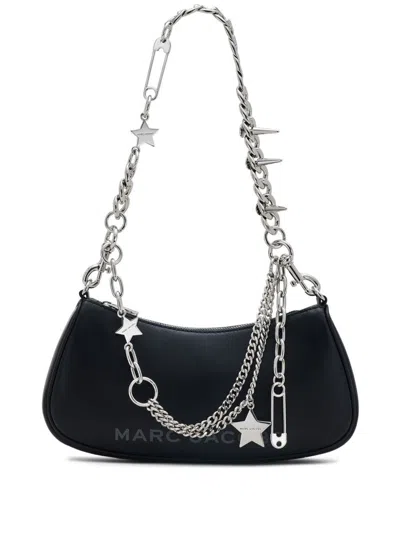 Marc Jacobs Leather Shoulder Bag In Black