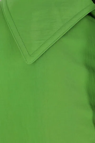 Saint Laurent Coats In Green