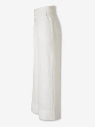 Andres Otalora Wide Pants Santos In White