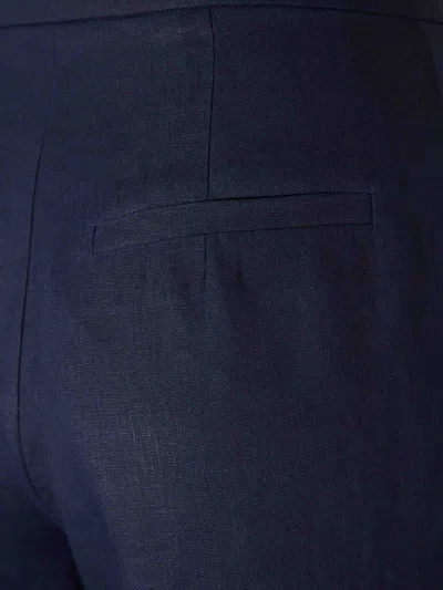 Andres Otalora Plenitud Pleated Tencel Wide-leg Pants In Blue