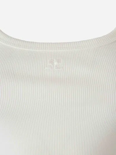Courrèges Courreges Women Tank Top In White