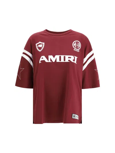 Amiri Women Short-sleeves T-shirt In Red
