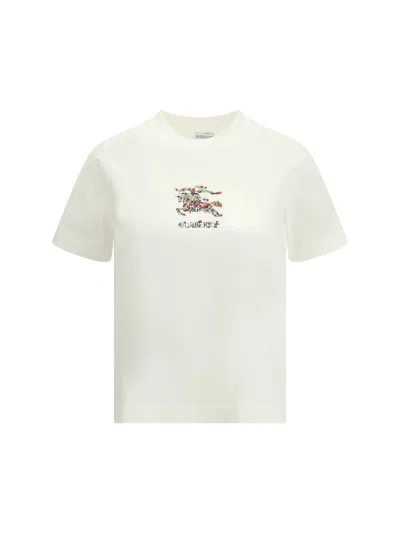 Burberry Women Printed T-shirt In Neutral
