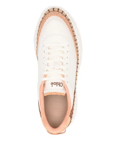 Chloé Chloe Nama Sneakers Women In Pink