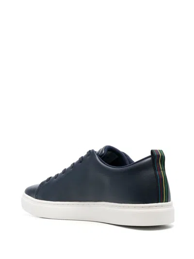 Ps By Paul Smith Ps Paul Smith Leather Sneakers In Blue