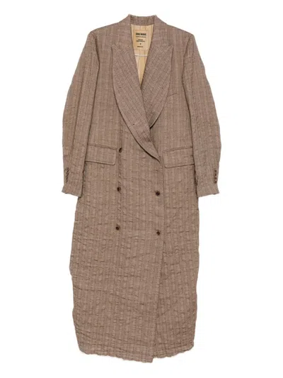 Uma Wang Coats In Brown