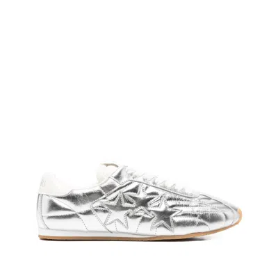 Amiri Lace-up Sneakers In Silver